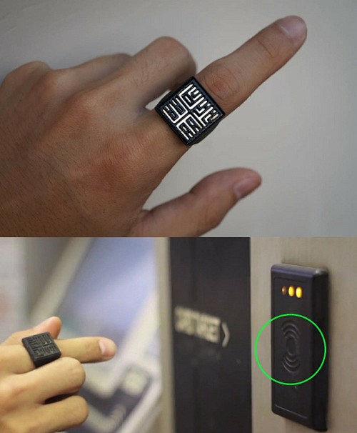 指尖上的未来 3D打印智能指环如何替代公交卡